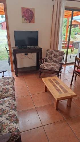 Cabaña en parcela a pasos de la playa