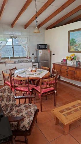 Cabaña en parcela a pasos de la playa