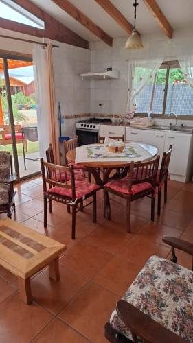 Cabaña en parcela a pasos de la playa