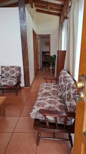 Cabaña en parcela a pasos de la playa