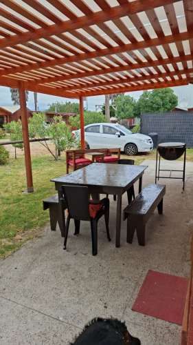 Cabaña en parcela a pasos de la playa