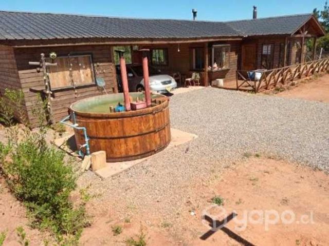 Parcela 5.400 M2 con casa amoblada