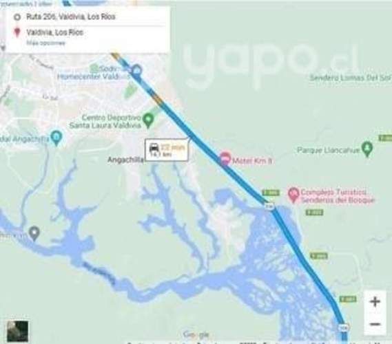 Parcela a 12 minutos de Valdivia