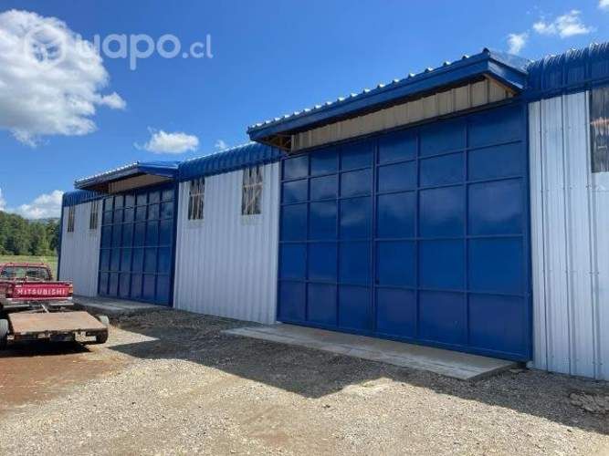 Galpón nuevo 450m2, con pozo profundo, Gorbea