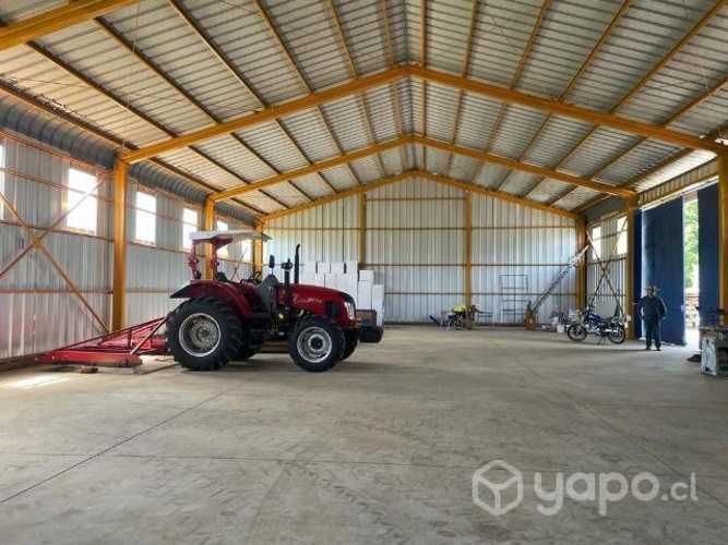 Galpón nuevo 450m2, con pozo profundo, Gorbea