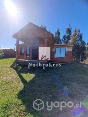 Parcela con 2 cabañas, comuna Los Lagos / Los Ríos