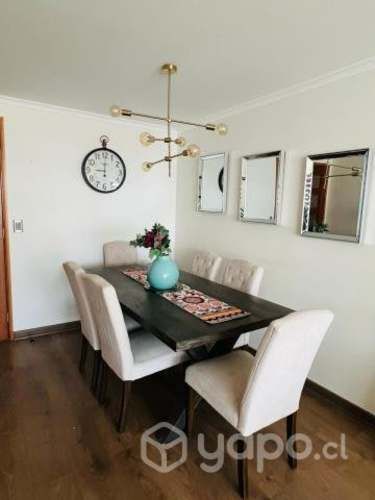 Arriendo departamento amoblado sector sur llacolen