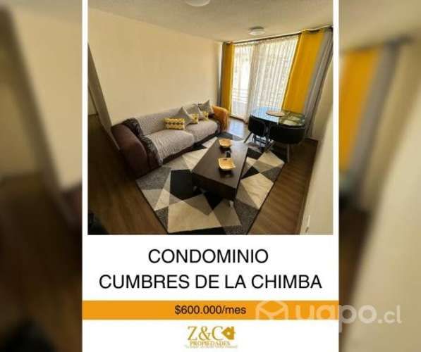 Departamento Semiamoblado Cumbres de la Chimba