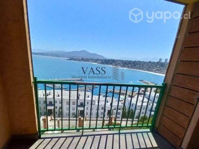 VASS vende depto 2D 2B vista privilegiada Concón