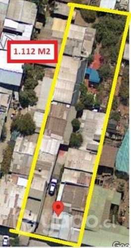 Terreno construido Av mirador con Santa Rosa