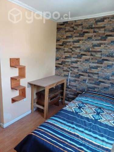 Pieza amoblada en San Joaquin