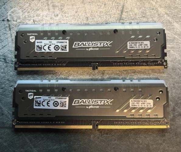 Crucial Ballistix 16GB 2 x 8GB | DIMM DDR4-2666