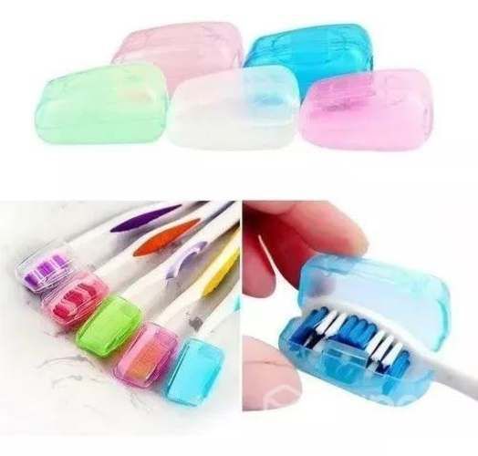 Pack 5 Unidades Funda o Tapa Cepillo De Dientes