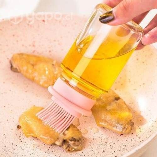 Dispensador Aceite con Cepillo de Silicona 150 ML