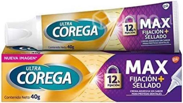 Adhesivo Prótesis Ultra Corega Max fijación 70 GRS