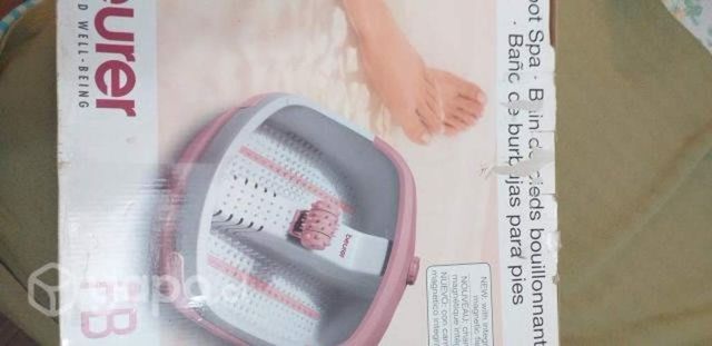 Spa baño burbujas para pies