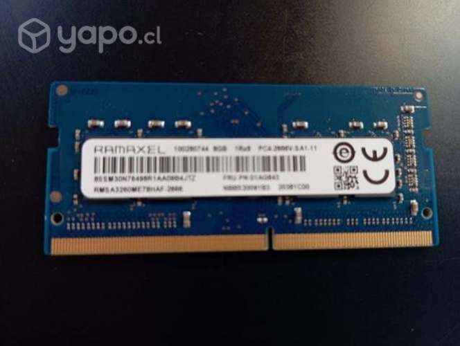 Memoria ram 8 gb
