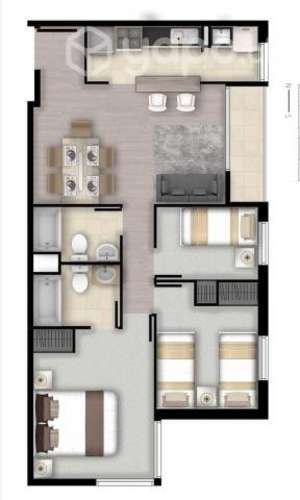 Arriendo departamento Valle Volcanes