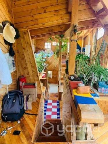 Parcela con cabaña, chacayes