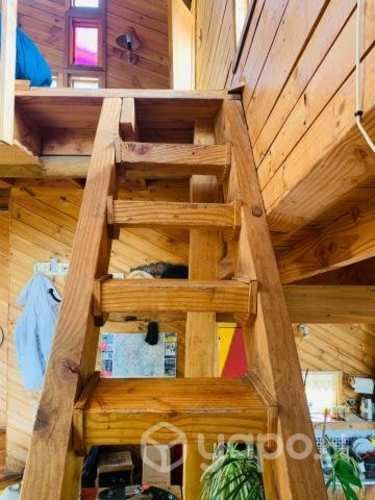 Parcela con cabaña, chacayes