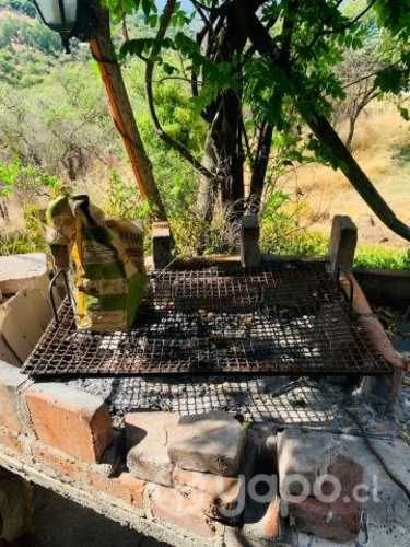 Parcela con cabaña, chacayes