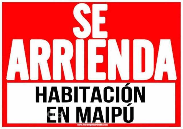 Se arriendan Habitaciones en Maipú
