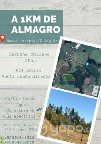 Hermosa agro parcela de 1,25 ha