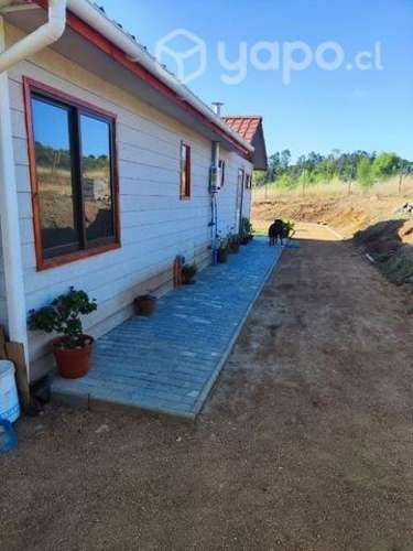 Casa en parcela santo domingo