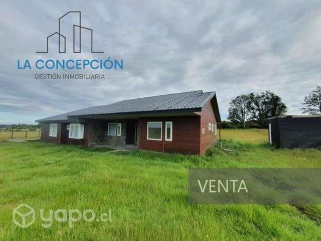 Parcela Con Hermosa Casa Nueva