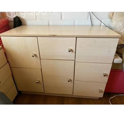 Mueble organizador y escritorio