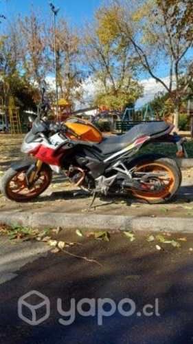 Moto honda cb190 año 2016