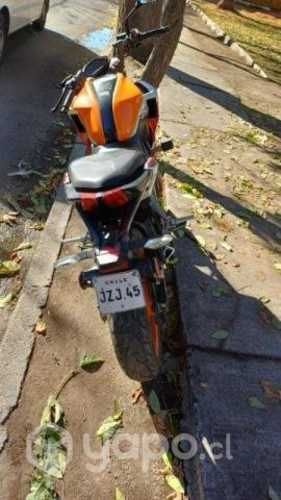 Moto honda cb190 año 2016