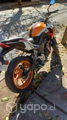 Moto honda cb190 año 2016