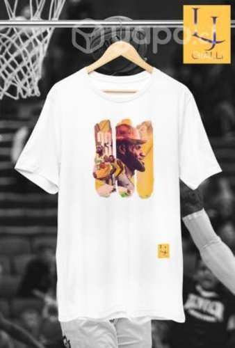 Polera Lebron James Lakers NBA