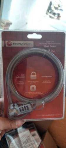 Cable con cerradura de combinación