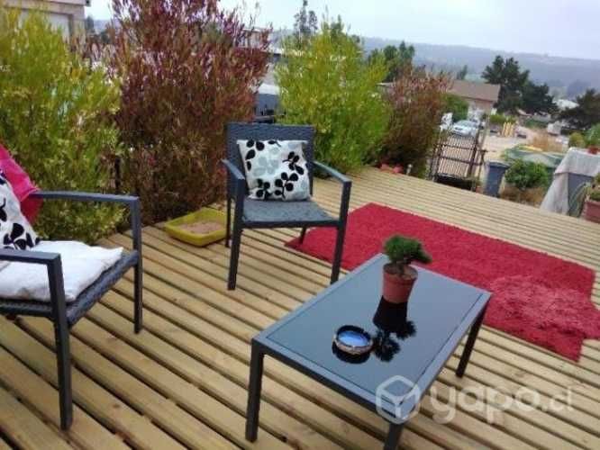 Casa terraza condominio concon