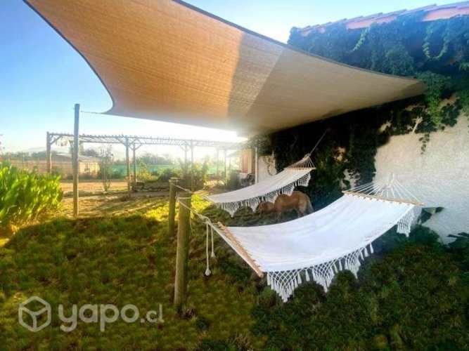 Preciosa Parcela + Increíble Casa, 50min Santiago