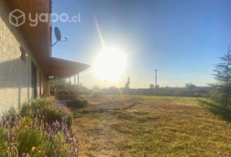 Preciosa Parcela + Increíble Casa, 50min Santiago