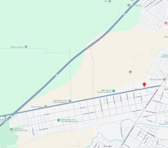 Bodega en Chillán de 500 mts buena conexión con ruta 5 sur, 