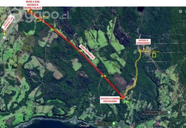 Parcela bahia colaco, calbuco OFERTAS