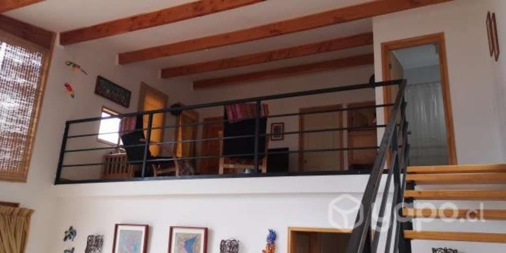 Hermosa casa en parcela en cerro en La Obra