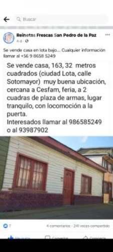 Casa en lota