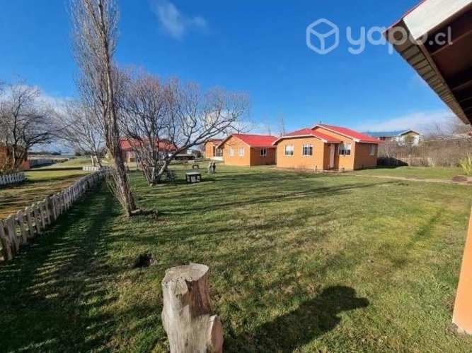 Cabaña amoblada para 2 personas.