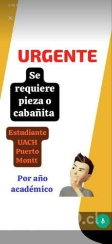 Se requiere Pieza o habitación