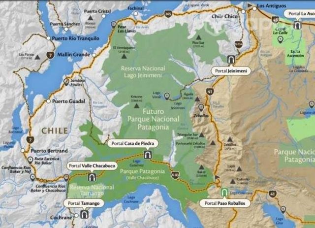 Mallín Grande, El Furioso Parque Parque Patagonia