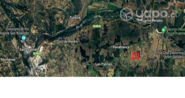 Vendo terreno 12 hectáreas a 14 km de Laja