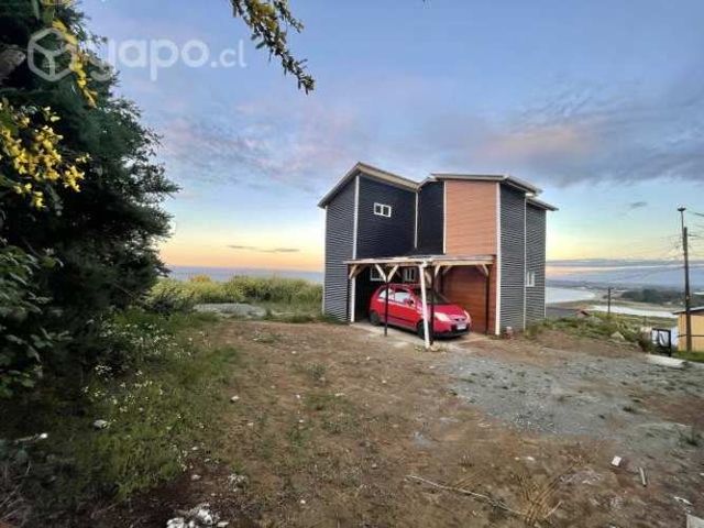Encantadora casa nueva en Ancud vista al mar 3H 2B