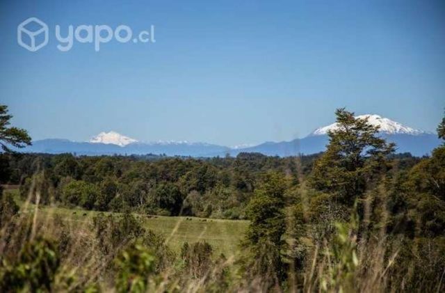 Parcela con vista a volcanes a 20 min de Pto Varas