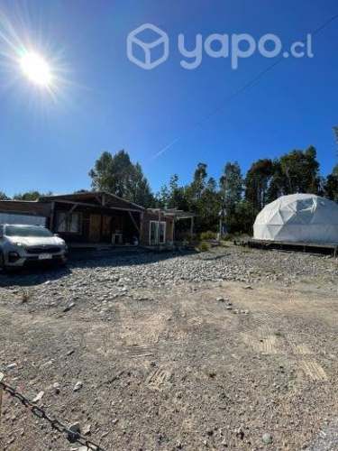 Terreno con casa y domo