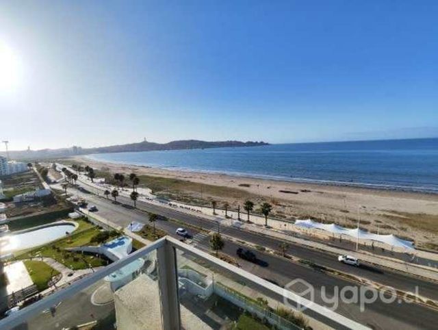 Arriendo de temporada depto frente al mar